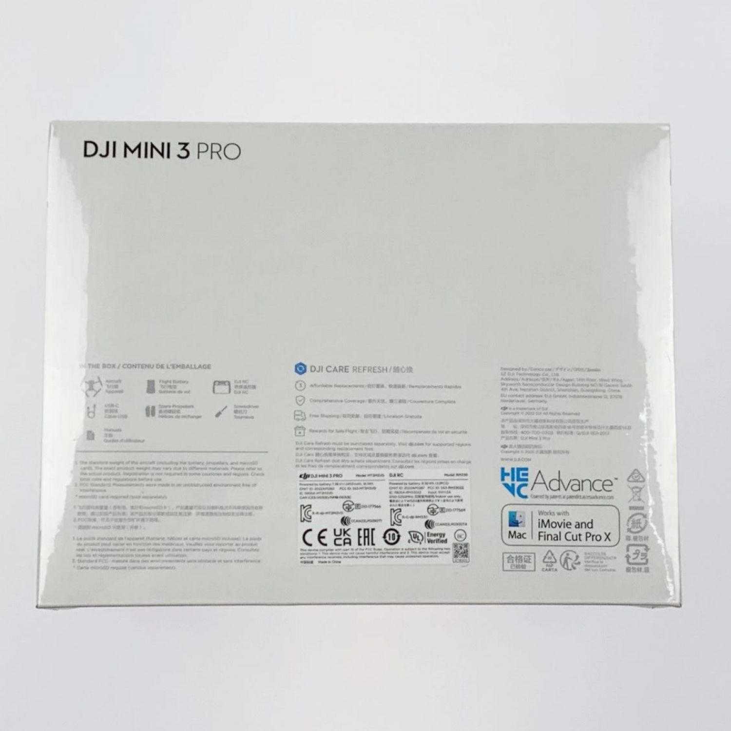 中古】 ドローン DJI Mini 3 Pro（DJI RC付属） M16208 2022年製 未