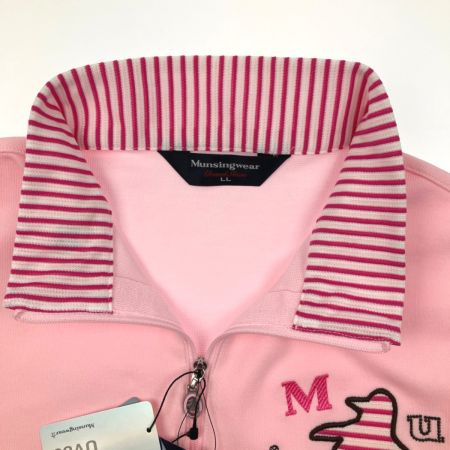  Munsingwear マンシングウェア ゴルフウェア 春物  SIZE LL レディース  LG1127 W833 ライトピンク