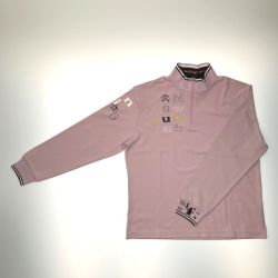 ▽▽ Munsingwear マンシングウェア 春物 ブランド SIZE LL レディース 無地  LG1096 W805 ライトピンク Aランク