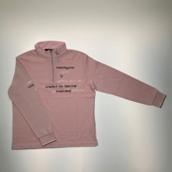 ▽▽ Munsingwear マンシングウェア  春物 長袖　ブランド SIZE LL レディース  LG1167 W805 ライトピンク Aランク