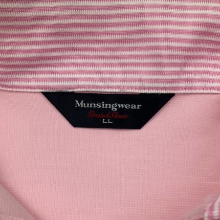  Munsingwear マンシングウェア  春物 長袖　ブランド SIZE LL レディース  LG1167 W805 ライトピンク