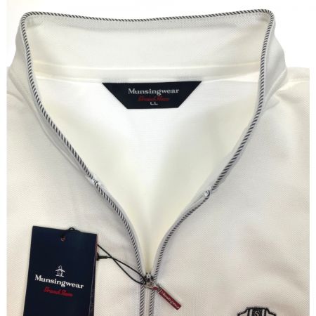  Munsingwear マンシングウェア  長袖 SIZE LL レディース  LG1019 N950 ホワイト