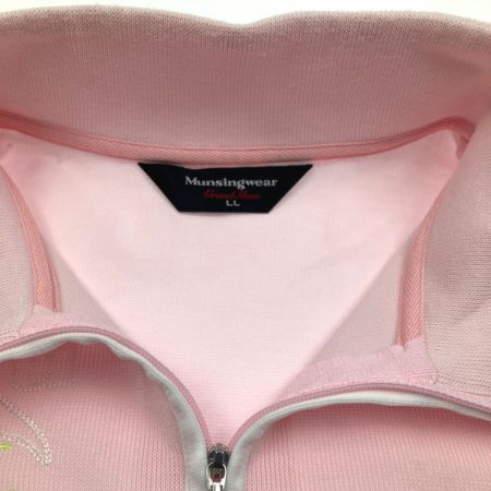  Munsingwear マンシングウェア  SIZE LL 長袖 レディース  LG5542 6S C-TYA ライトピンク
