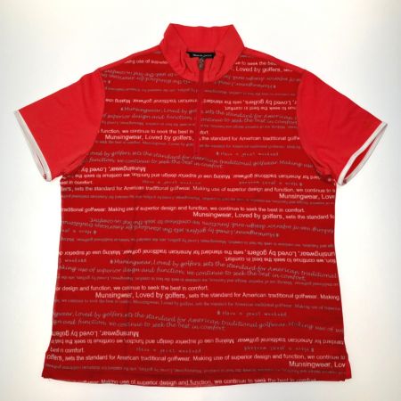  Munsingwear マンシングウェア 夏物 ブランド SIZE LL  LG1641 R519 LG1641 R519 レッド