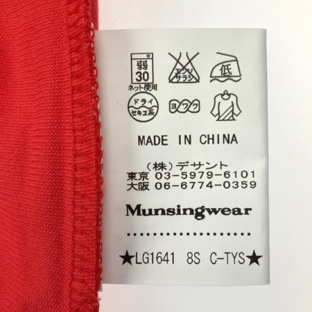  Munsingwear マンシングウェア 夏物 ブランド SIZE LL  LG1641 R519 LG1641 R519 レッド