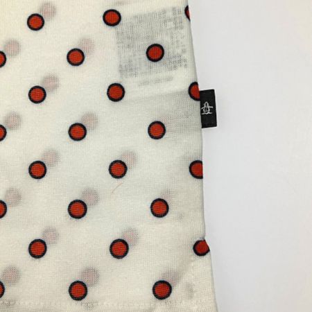  Munsingwear マンシングウェア  夏物 ブランド SIZE LL  XSL1513 N950 ホワイト×オレンジ