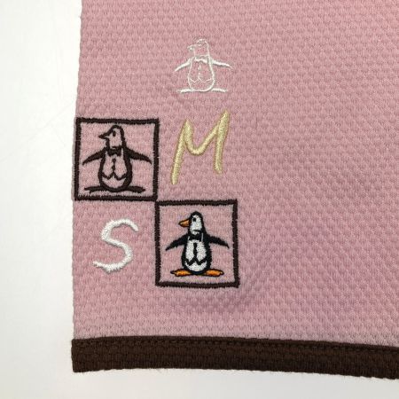  Munsingwear マンシングウェア  ゴルフウェア  サイズLL LG1166 W805 ホワイト×ライトピンク×ブラウン 開封未使用品