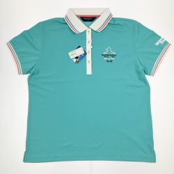 ▽▽ Munsingwear マンシングウェア レディース ゴルフウェア ポロシャツ ミント×ホワイト LL VL1500 E627 ミント 開封未使用品 Sランク