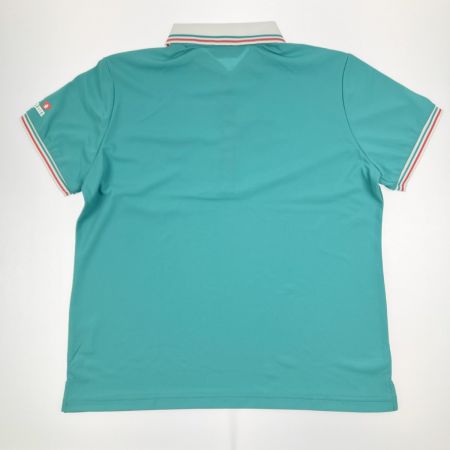  Munsingwear マンシングウェア レディース ゴルフウェア ポロシャツ ミント×ホワイト LL VL1500 E627 ミント 開封未使用品