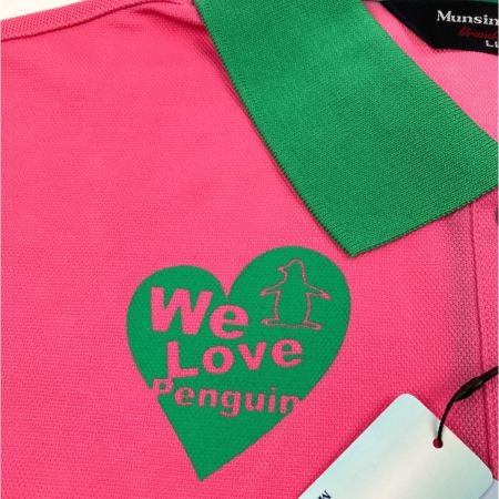  Munsingwear マンシングウェア レディース　ゴルフウェア　SIZE LL LG1672 W618 ピンク