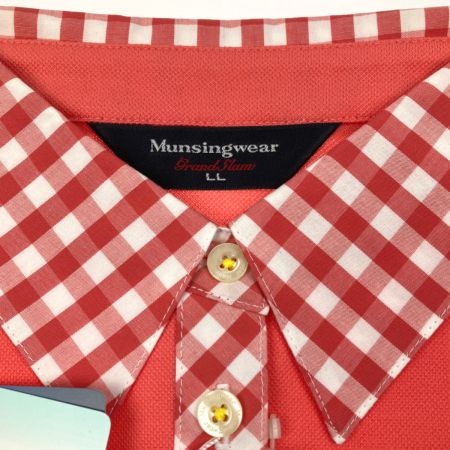  Munsingwear マンシングウェア ゴルフウェア　レディース　SIZE LL SL1518 R588 サーモンピンク