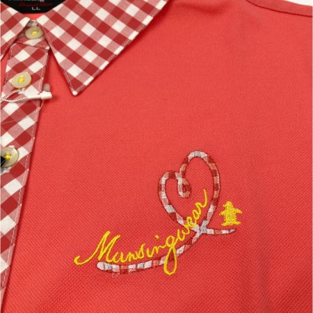  Munsingwear マンシングウェア ゴルフウェア　レディース　SIZE LL SL1518 R588 サーモンピンク