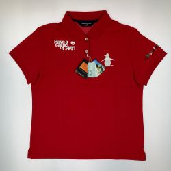 ▽▽ Munsingwear マンシングウェア レディース　ゴルフウェア　SIZE LL SL1507 R379 レッド Aランク