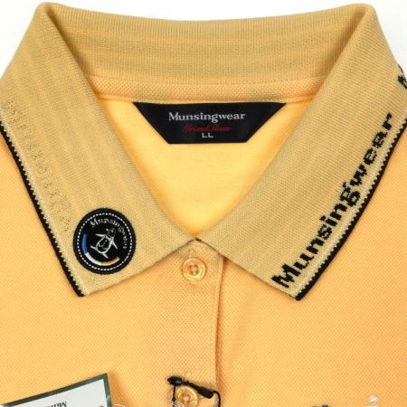  Munsingwear マンシングウェア レディース　ゴルフウェア　SIZE LL LG1098 Y836 イエロー系