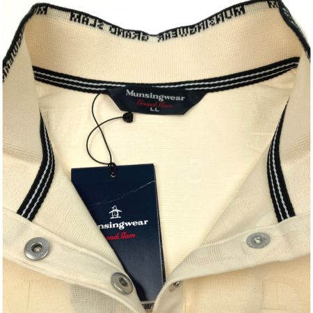  Munsingwear マンシングウェア レディース　ゴルフウェア　SIZE LL LG1006 N893 アイボリー
