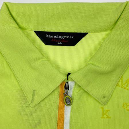  Munsingwear マンシングウェア レディース　ゴルフウェア　SIZE LL LG1604 L798 黄緑