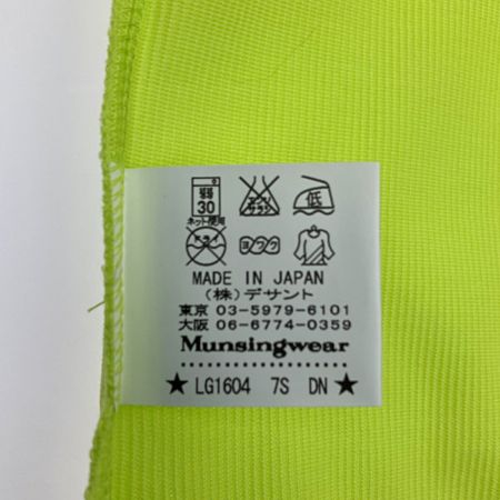  Munsingwear マンシングウェア レディース　ゴルフウェア　SIZE LL LG1604 L798 黄緑