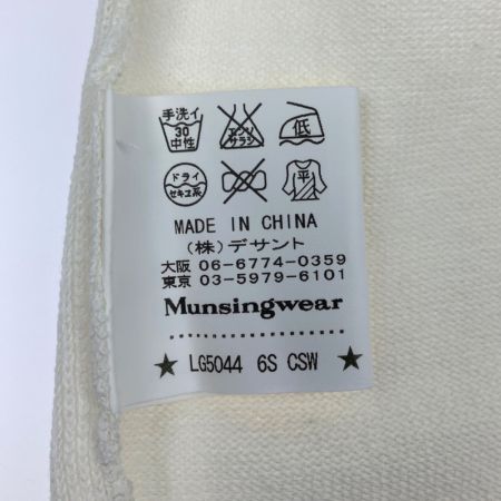  Munsingwear マンシングウェア レディース　ゴルフウェア　SIZE LL　  LG5044 N921 アイボリー