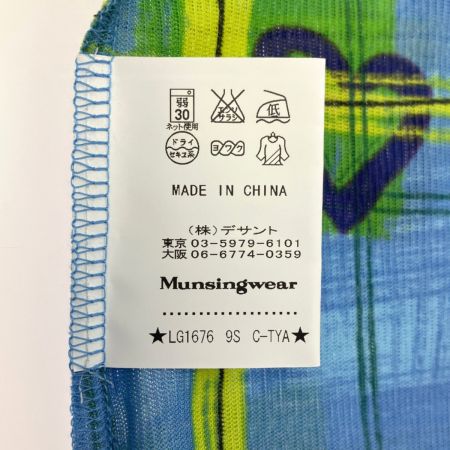  Munsingwear マンシングウェア レディース　ゴルフウェア　SIZE LL  LG1676 B635 ブルー