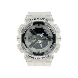 ▽▽ CASIO カシオ G-SHOCK GA-114RX-7AJR 40周年記念 クリアリミックス スケルトン 箱・取説付 Aランク