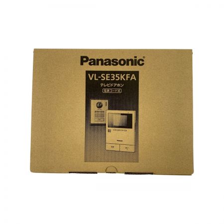  Panasonic パナソニック テレビドアホン 電源コード式  VL-SE35KFA 開封未使用品