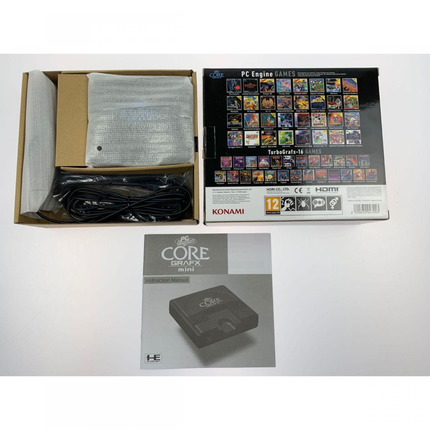 中古】 PCエンジン コアグラフィックス ミニ 欧州版 MicroUSBケーブル