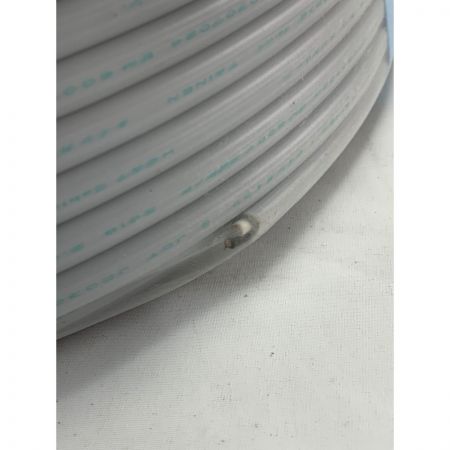  住電日立ケーブル EM 600V EEF/F ポリエチレンシースケーブル 2×2.0mm 100m巻 灰