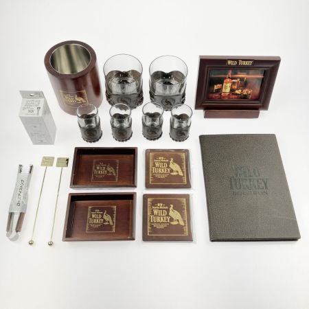 ワイルドターキーノベルティミニバー【極希少品】 キャビネットツール セット WILD TURKEY ワイルドターキー バー キャビネットツール セット