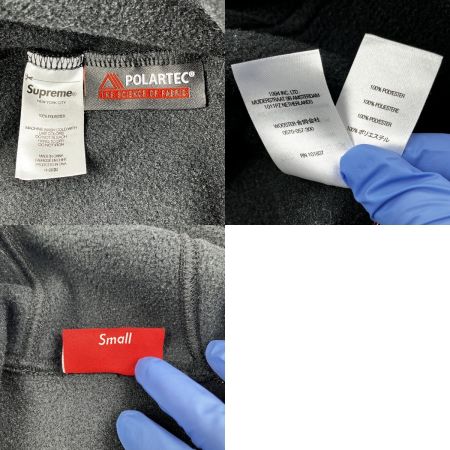  Supreme シュプリーム 21AW Polartec Hooded Sweatshirt ポーラテック フリース フーディ パーカー S