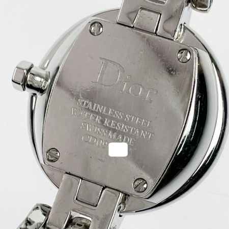  Christian Dior クリスチャンディオール バギラ クォーツ ピンク 12Pダイヤ CD092110