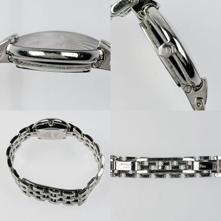  Christian Dior クリスチャンディオール バギラ クォーツ ピンク 12Pダイヤ CD092110