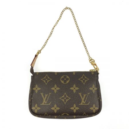  LOUIS VUITTON ルイヴィトン モノグラム ミニポシェット アクセソワール  M58009 ブラウン