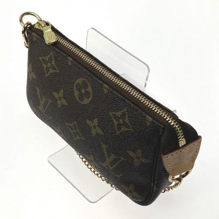  LOUIS VUITTON ルイヴィトン モノグラム ミニポシェット アクセソワール  M58009 ブラウン