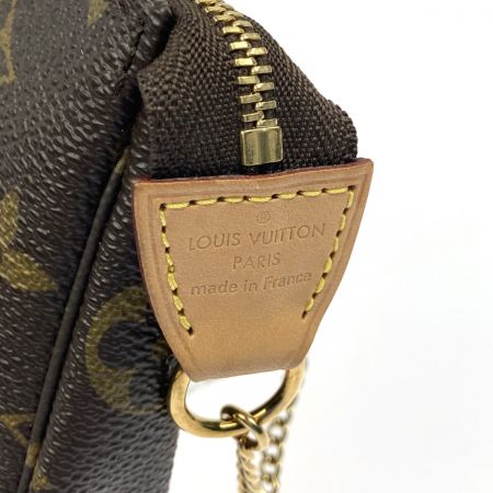  LOUIS VUITTON ルイヴィトン モノグラム ミニポシェット アクセソワール  M58009 ブラウン
