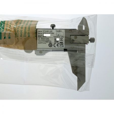  Mitutoyo ABSオフセットデジマチックキャリパー ノギス 573-601-20 NTD10-P15M