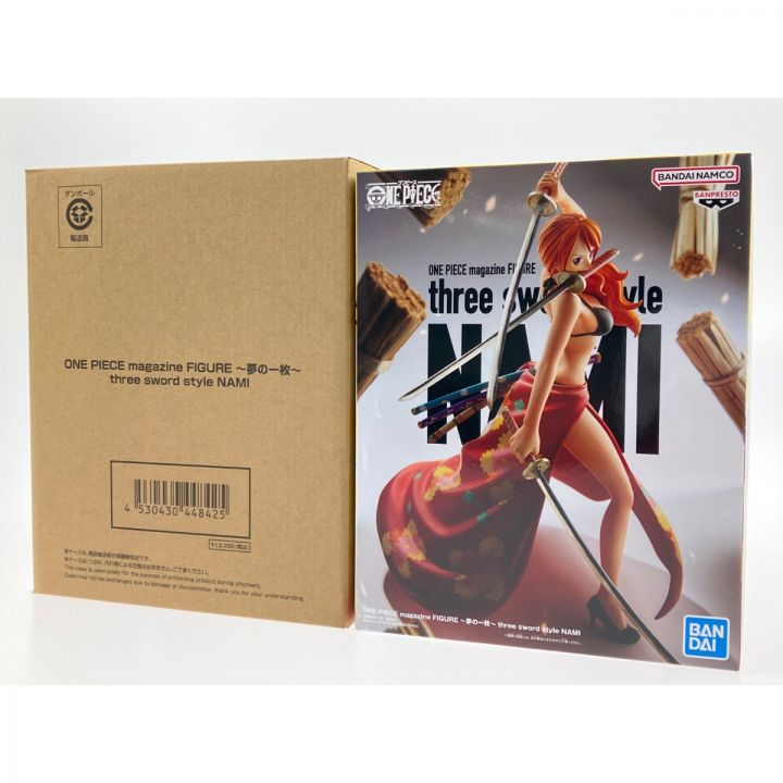 ONE PIECE magazine FIGURE 夢の一枚 three sword style NAMI 未開封｜中古｜なんでもリサイクルビッグバン