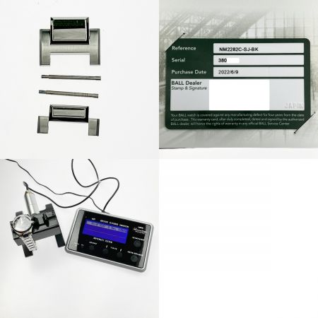  BALL ボール エンジニアII ムーンフェイズ  NM2282C-SJ-BK