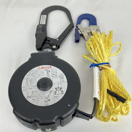 ЗЗ ポリマーギア 6M ブロックリール 墜落防止装置 緊急停止機構付 引き寄せロープ付 F5SF2-LR6