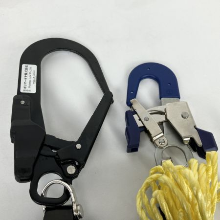 ЗЗ ポリマーギア 6M ブロックリール 墜落防止装置 緊急停止機構付 引き寄せロープ付 F5SF2-LR6