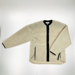 ▽▽ HYKE ハイク レディース ボアジャケット アイボリー size1 17176 012 アイボリー Aランク