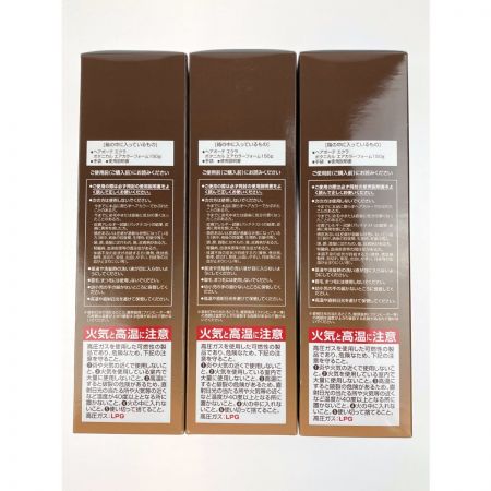  フューチャーラボ ヘアボーテ エクラ ボタニカル エアカラーフォーム ダークブラウン 150g 3本セット 未開封