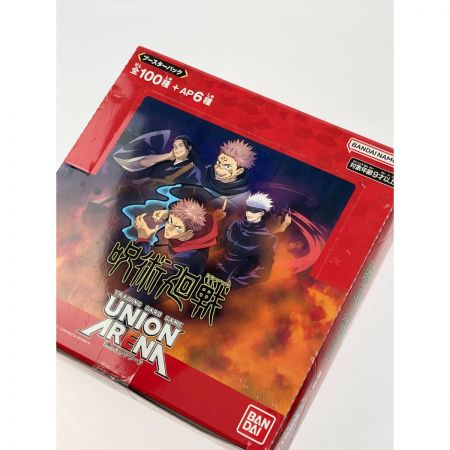   ユニオンアリーナ 呪術廻戦 ブースターパック1ボックス+スタートデッキ3個 未開封