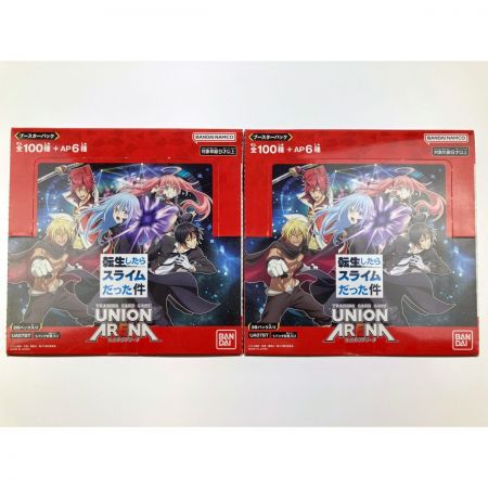   ユニオンアリーナ 転生したらスライムだった件 ブースターパック 2ボックス 未開封