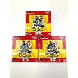 ▽▽  ユニオンアリーナ 僕のヒーローアカデミア ブースターパック 3ボックス 未開封品 Nランク