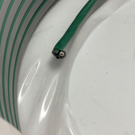  富士電線工業 VVFケーブル 公団用 黒白緑 3×1.6mm 100ｍ 灰