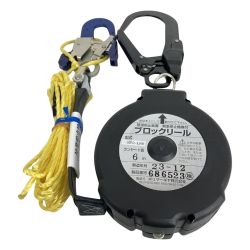 ЗЗ ポリマーギア 6M ブロックリール 墜落防止装置 緊急停止機構付 引き寄せロープ付 F5SF2-LR6 Aランク