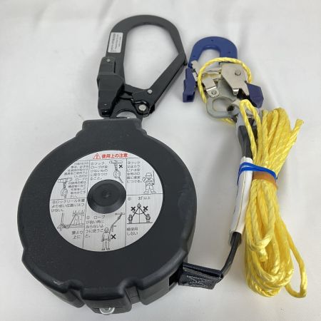 ЗЗ ポリマーギア 6M ブロックリール 墜落防止装置 緊急停止機構付 引き寄せロープ付 F5SF2-LR6