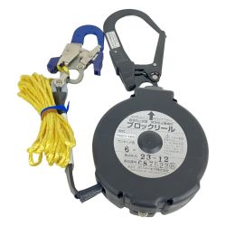 ЗЗ ポリマーギア 6M ブロックリール 墜落防止装置 緊急停止機構付 本体のみ F5SF2-LR6 Aランク