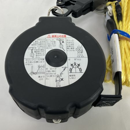 ЗЗ ポリマーギア 6M ブロックリール 墜落防止装置 緊急停止機構付 本体のみ F5SF2-LR6