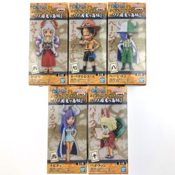 ▽▽  ONE PIECE ワールドコレクタブルフィギュア ワノ国鬼ヶ島編2 全5種セット ワーコレ 未開封 Nランク